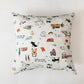 Coussin en coton nordique pour canapé, housse de coussin pour coussin de voiture, textile d'intérieur color 9 45 - 45 without core