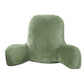 "Coussin en velours côtelé uni avec accoudoir et appui-tête sur AOMshop" Green