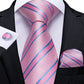 "Cravate pour homme en soie de designer paisley bleu sarcelle DiBanGu" MJ-0433