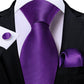 "Cravate pour homme en soie de designer paisley bleu sarcelle DiBanGu" MJ-0281