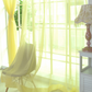 "Curtains modernes en tulle transparent pour salon et chambre - AOMshop" Golden 100×200cm