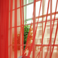 "Curtains modernes en tulle transparent pour salon et chambre - AOMshop" Red 100×200cm