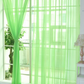 "Curtains modernes en tulle transparent pour salon et chambre - AOMshop" Fruit green 100×200cm