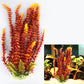 Décor d'aquarium à plantes simulées - AOMshop Orange 49cm