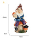 Décoration de jardin nain cartoon créatif en résine L 11x8x26cm B