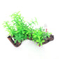 Décoration de plante simulée en herbe et bois - AOMshop D