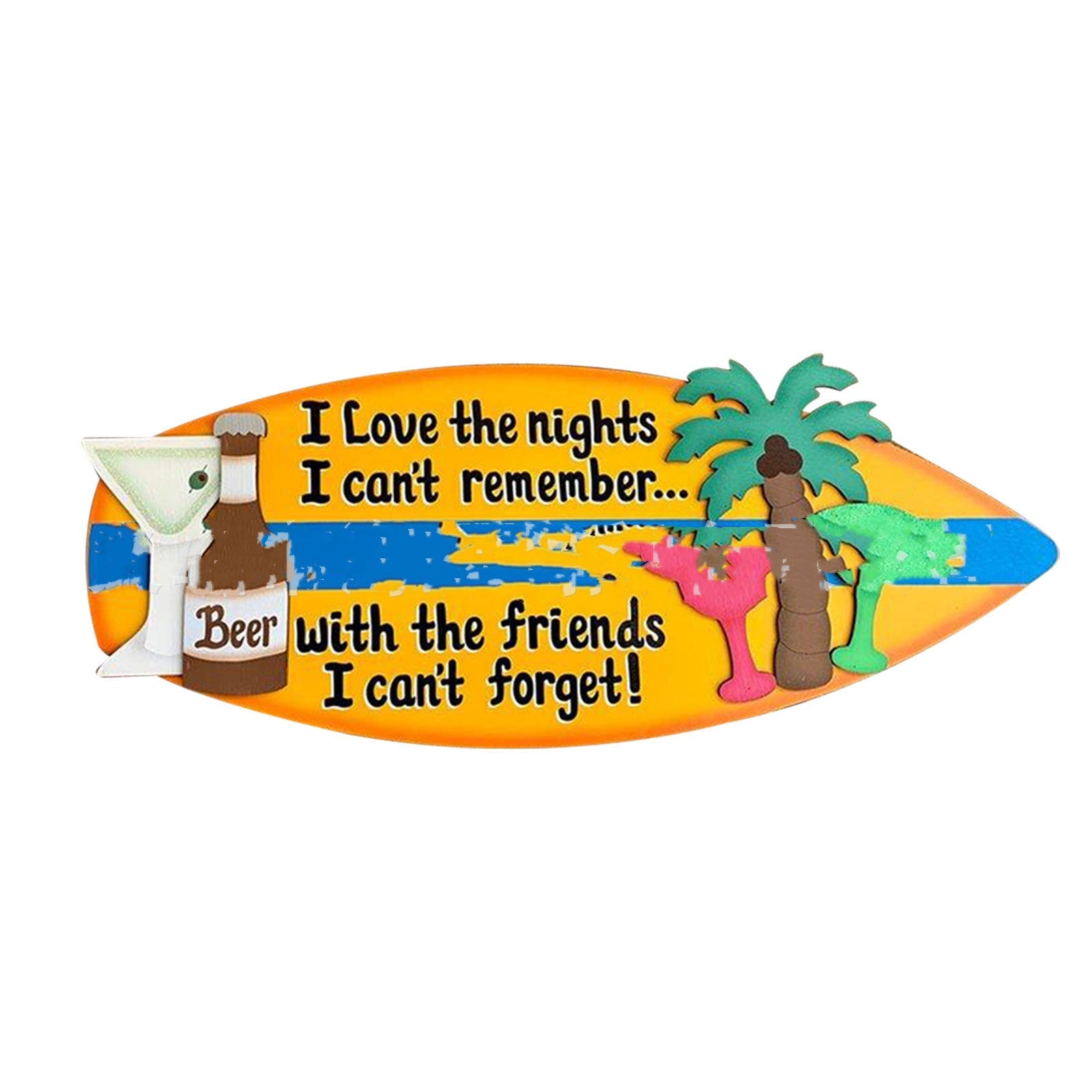 Décoration murale avec des planches de surf en bois chez AOMshop