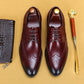 Desai 2022 New Men Dress Handmade Shoes - Oxford en Cuir Véritable