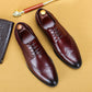 Desai 2022 New Men Dress Handmade Shoes - Oxford en Cuir Véritable