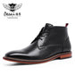 Desai Men Motorcycle Boots - Bottes Militaires en Cuir Véritable