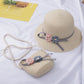 Ensemble chapeau d'été et sac pare-soleil pour enfants | AOMshop