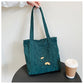 AOMshop - Sac à Bandoulière Brodé à Motif Cartoon pour Femme - Série Japonaise Dark green
