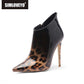 Femme Pointues à Talons Hauts Fins Imprimé Léopard | AOMshop