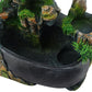 Fontaine d'intérieur HoDe Creative Rockery avec cascade et statue Feng Shui