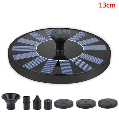 "Fontaine solaire : décorez votre jardin avec cette fontaine écologique" 13cm