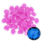 Galets lumineux pour jardin Rose red