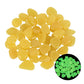 Galets lumineux pour jardin Dark yellow