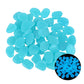 Galets lumineux pour jardin Blue