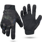 Gants tactiques Multicam pour militaire, airsoft, moto et paintball CamoBlack