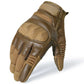 "Gants tactiques en cuir avec écran tactile - Pour activités de plein air" B22Full Finger Brown