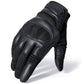"Gants tactiques en cuir avec écran tactile - Pour activités de plein air"