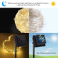 Guirlandes lumineuses solaires à LED pour Noël et mariage