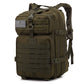 "AOMshop - Sac à dos tactique militaire étanche 50L pour randonnée et camping" Army Green