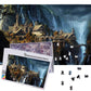 "Puzzle Château Elfique MOMEMO 1000 pièces en bois - AOMshop"