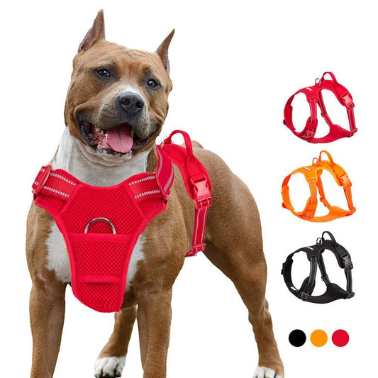 Harnais pour chien Truelove rembourré en mesh respirant pour les activités sportives en extérieur