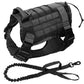 Harnais tactique militaire pour chien