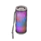 "Haut-parleur Bluetooth portable TG167 - Conception polygonale cool et étanche, réduction de bruit haute définition" gray
