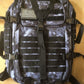 "AOMshop - Sac à dos tactique militaire étanche 50L pour randonnée et camping" Marine camouflage