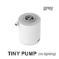 FLEXTAILGEAR Air Pump TINY Portable pour Matelas de Camping et Bouées gonflables | AOMshop Tiny pump -gray