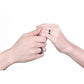 Homme Bague Céramique Noire 8mm/6mm/4mm