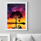 Kit de peinture diamant "Arbre des quatre saisons" - Broderie diamant 5D