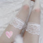 "Lace high stockings - AOMshop: pour des jambes sublimes"