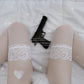 "Lace high stockings - AOMshop: pour des jambes sublimes"