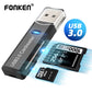 Lecteur de carte mémoire USB 3.0 pour ordinateur portable avec adaptateur Micro SD