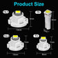 Led ampoule-voiture-tableau de bord-lampes