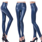 "Legging Punk Noir Sexy YSDNCHI - Pantalon Skinny Taille Haute Fashion" K013 Navy Blue