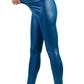 "Legging Punk Noir Sexy YSDNCHI - Pantalon Skinny Taille Haute Fashion" Green Blue