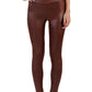 "Legging Punk Noir Sexy YSDNCHI - Pantalon Skinny Taille Haute Fashion" Coffee
