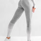 Legging de sport femme push-up taille haute | AOMshop Gray