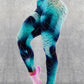 Leggings de sport imprimés réfléchissants pour femmes 6725