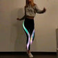 Leggings de sport imprimés réfléchissants pour femmes