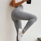 Leggings femme haute taille dot fitness | AOMshop