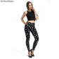 "Leggings imprimés libellule pour femmes"