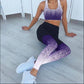Les leggings de sport pour femmes-AOMshop Purple