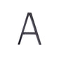 Lettres modernes pour porte d'entrée extérieure A