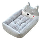 "Lit pour chien et chat doux et confortable avec un design mignon" Gray Dog